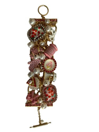 Betsey Johnson BABY CAKE Maker BRACELET With ACCESSORIES Charm Bracelets Valentine's Day Gift Idea Love XMAS New Year Gifts Birthday Present | Amazon (US)