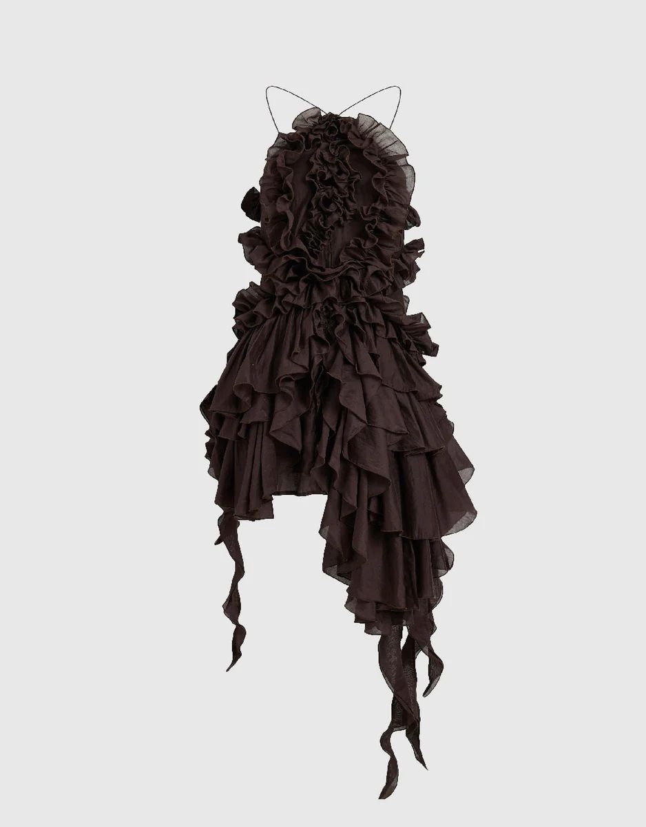 Sleeveless Off-Shoulder A-Line Dress | Urban Revivo
