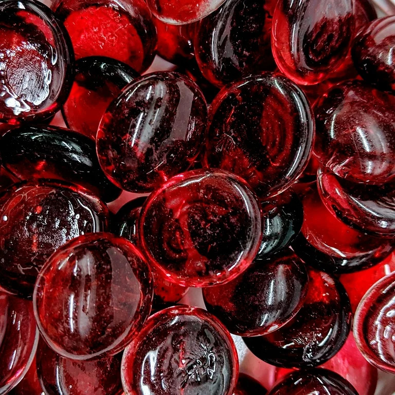 Panacea Products Decorative Ruby Red Glass Gems, 12 oz. Bag | Walmart (US)