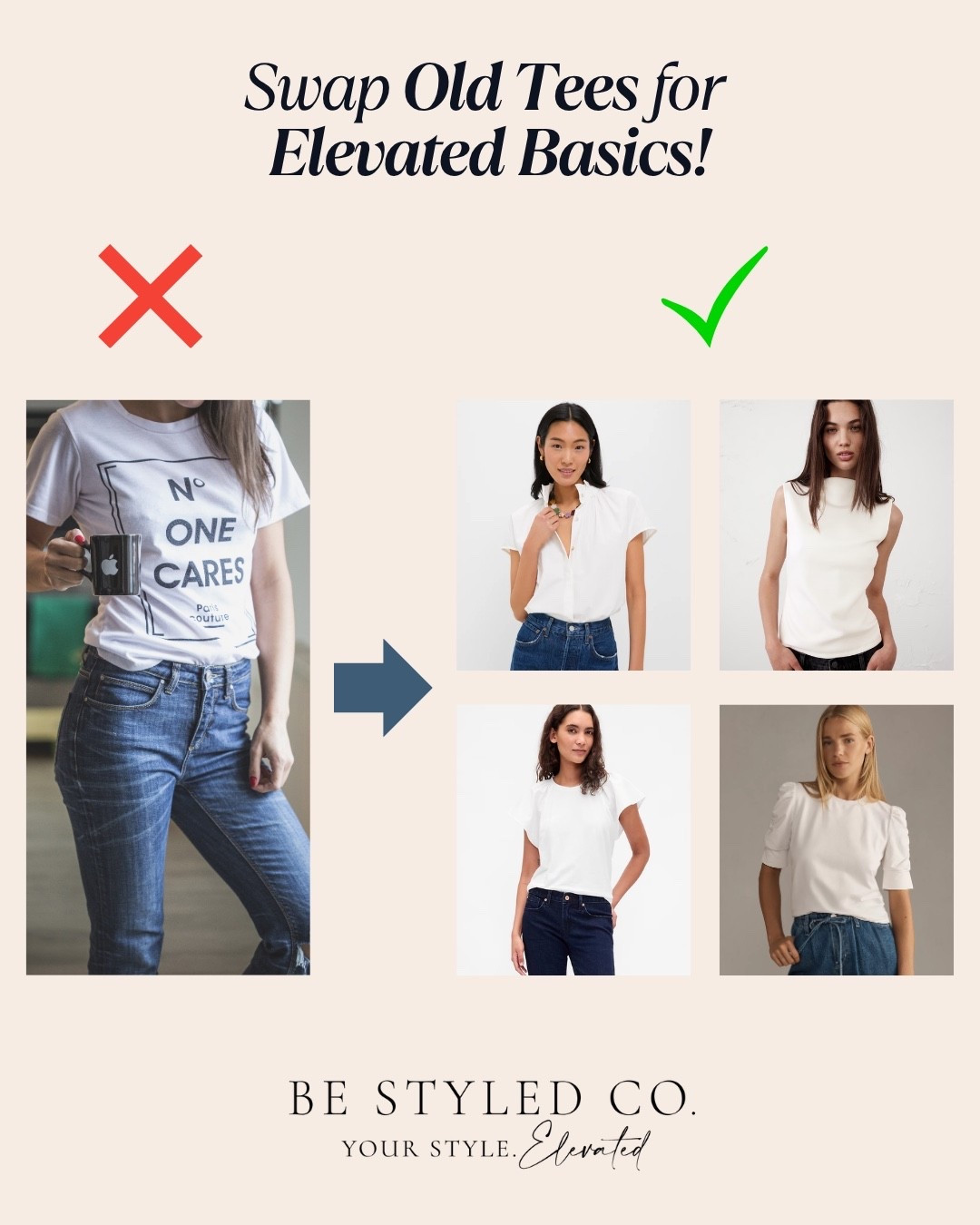 Save the old tees for sleep and cleaning mode. When out and about, choose an elevated basic tee that’s still comfortable but looks more sleek and polished. These are our faves tees and tanks to transition into fall 2025!

#LTKStyleTip #LTKOver40