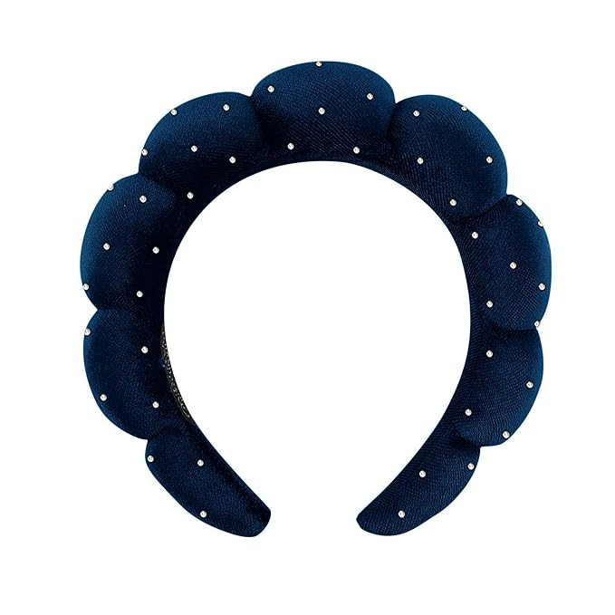 Spa Headbands Puffy Makeup Skincare Headbands for Washing Face or Facial, Terry Cloth Fabric Hair... | Amazon (US)