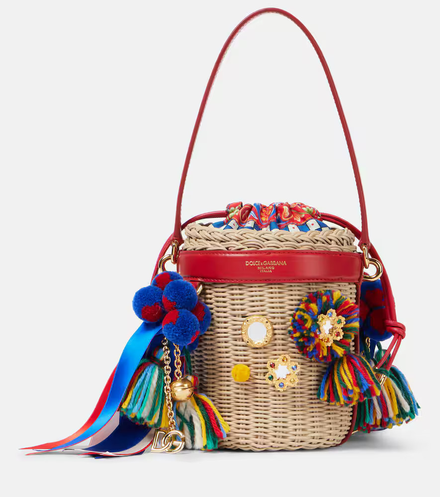 Dolce&Gabbana Taormina Carla Medium bucket bag | Mytheresa (US/CA)