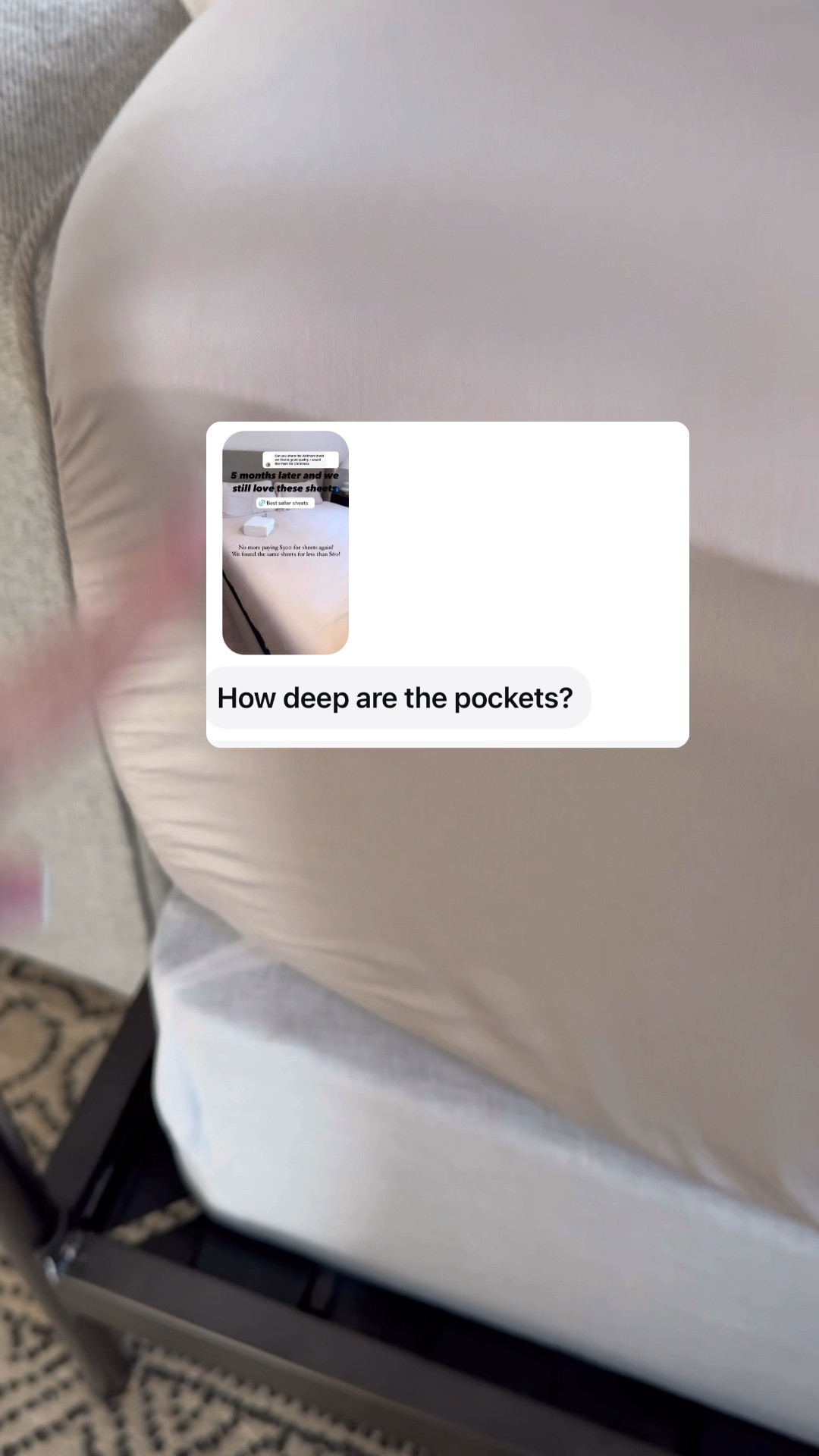 I'm also linking my favorite mattress pad. I get hot in most, but not this one!  Extra deep pockets fit 9-18" and stay in place! The best 

#LTKHome #LTKStyleTip