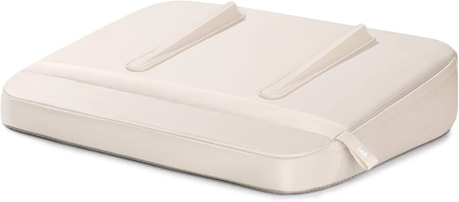 SAIJI Computer Lap Desk with Pillow Cushion, Fits up to 17 inch Laptop, MacBookAir, with Storage ... | Amazon (US)