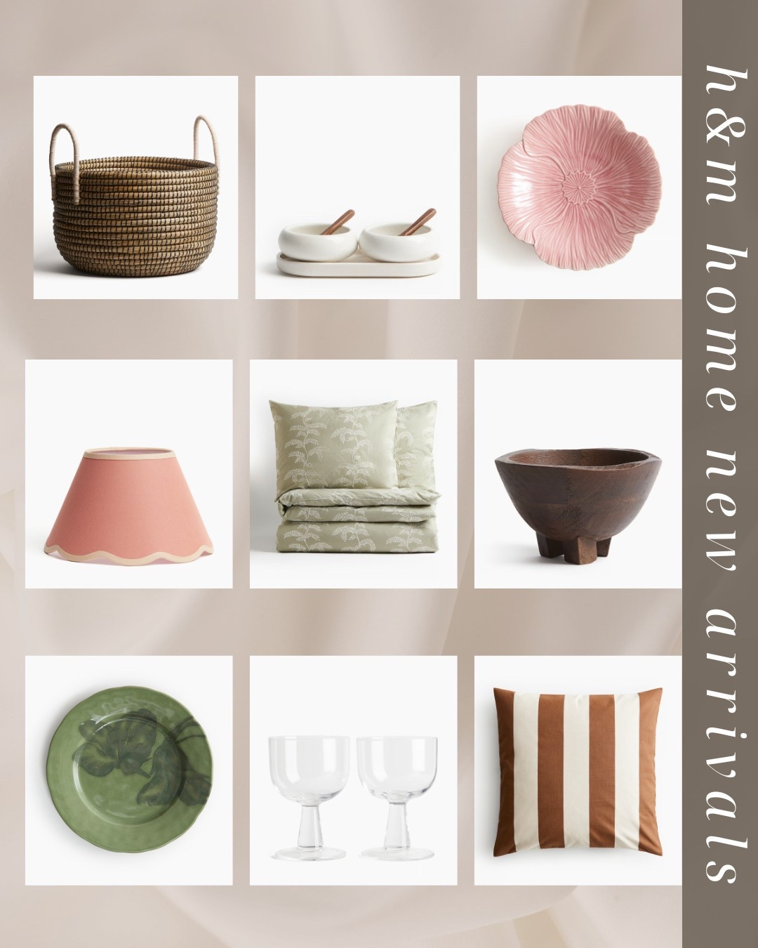 NEW Arrivals from H&M Home! Great home decor pieces for under $50! 

Home decor, home finds, affordable furniture, budget friendly furniture finds, interiors, interior design, bedroom, woven basket, affordable bowl, wooden bowl, vase, flower vase, pillow, pillow covers, cushion, affordable decor, bowl, coffee table decor, bookshelf accessories, stoneware, large bowl, scalloped lampshade, lettuce ware, cabbage ware, designer look for less, wine glasses, dinnerware, place settings, table setting, marble bowls #h&mhome

#LTKHome #LTKFindsUnder50 #LTKStyleTip