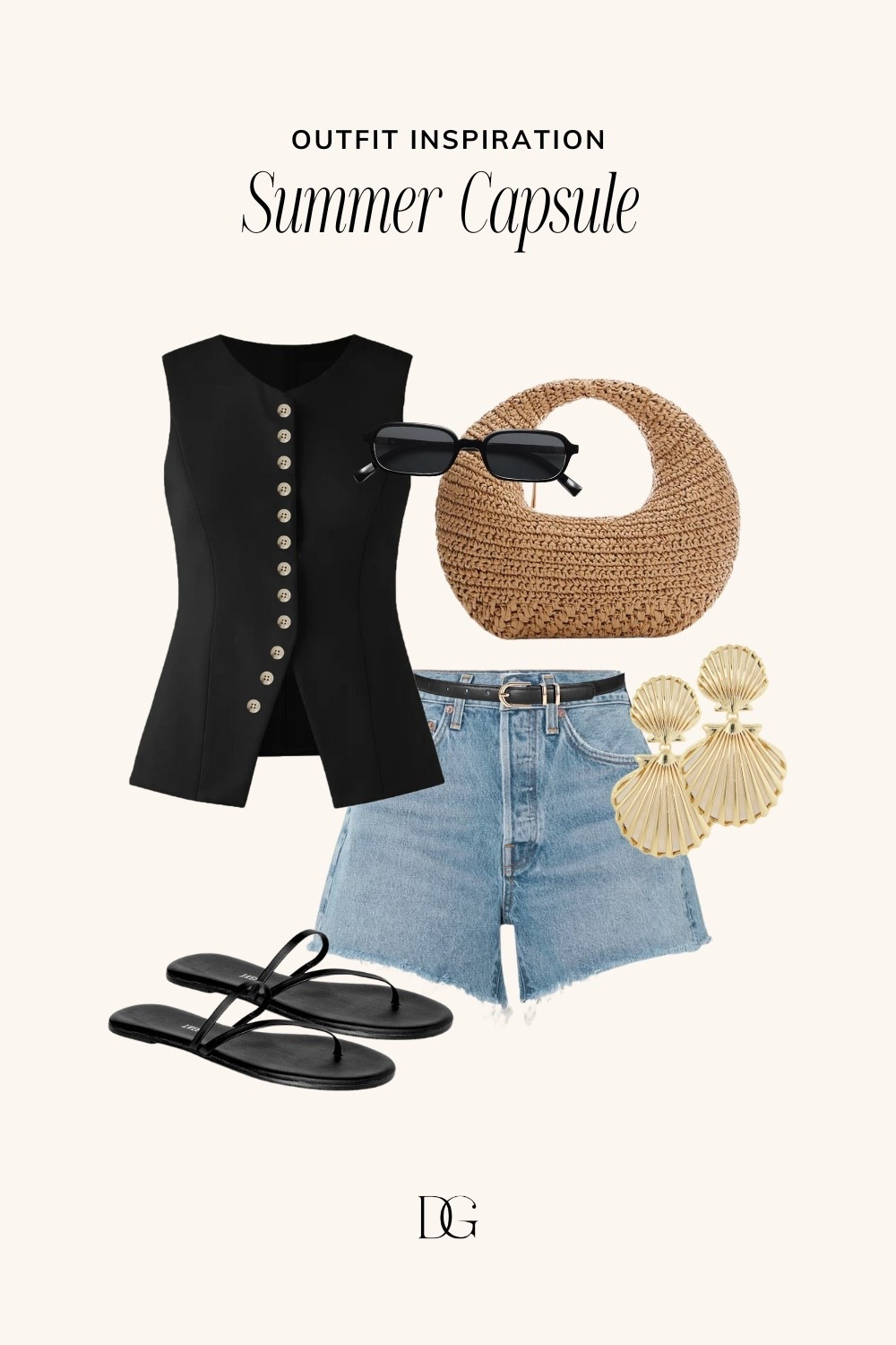 Summer Capsule Outfit Inspo | summer outfit, summer outfits, summer finds, summer capsule wardrobe, summer staples, summer wardrobe staples, summer basic, summer basics, summer style, summer bag, summer trend, summer trends, summer fashion, summer 2025, summer closet staple, summer closet staples, summer closet essentials, summer neutrals, neutral outfit, neutral outfits 

#LTKSeasonal #LTKStyleTip #LTKFindsUnder100