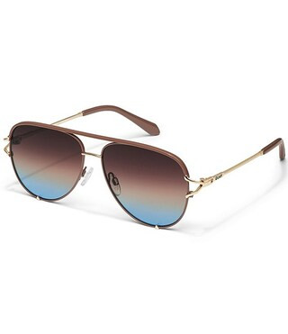 QUAY Women's High Key Twist 51mm Aviator Sunglasses | Dillard's | Dillard's