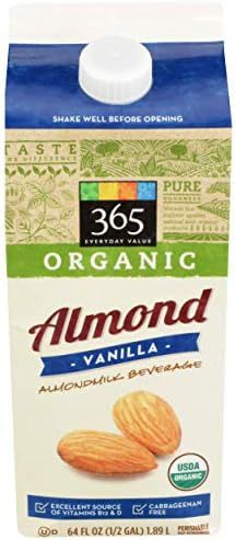 365 by Whole Foods Market, Almond Milk Vanilla Organic, 64 Fl Oz | Amazon (US)