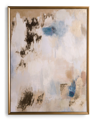30x40 Abstract Submerged Framed In Gold Wall Art | TJ Maxx