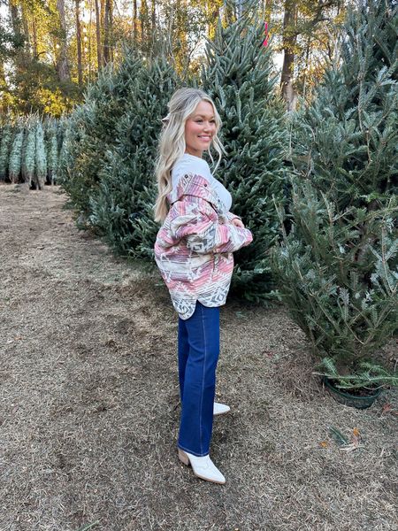 Giddy up, jingle horse, pick up your ✨🎄
Theres nothing like a Christmas Tree Farm to get you in the holiday spirit!
I love this jacket + jeans from @wrangler! I am already outfit planning for Jackson Hole and both of these pieces are going with me!  #ad #WranglerHoliday

#LTKHoliday #LTKSeasonal #LTKGiftGuide