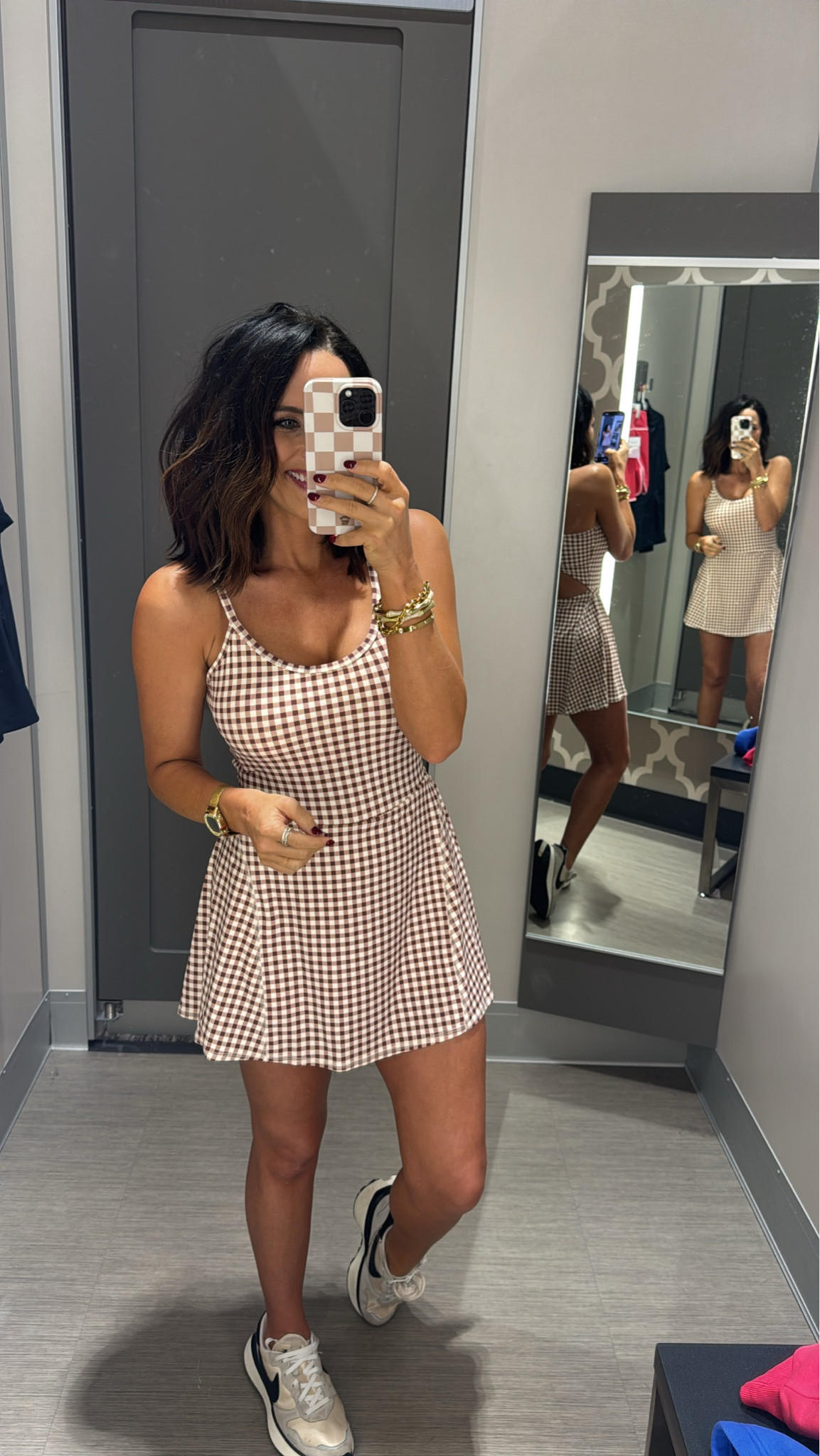 This athletic dress is so pretty. Loving this pattern and how effortless this looks. Perfect for running errands, working out, or everyday athletic wear. Busy mom life outfit target must haves cute athletic dresses working out running errands cute clothes target finds Vintage Pickin  

#LTKootd #LTKActive #LTKPetite