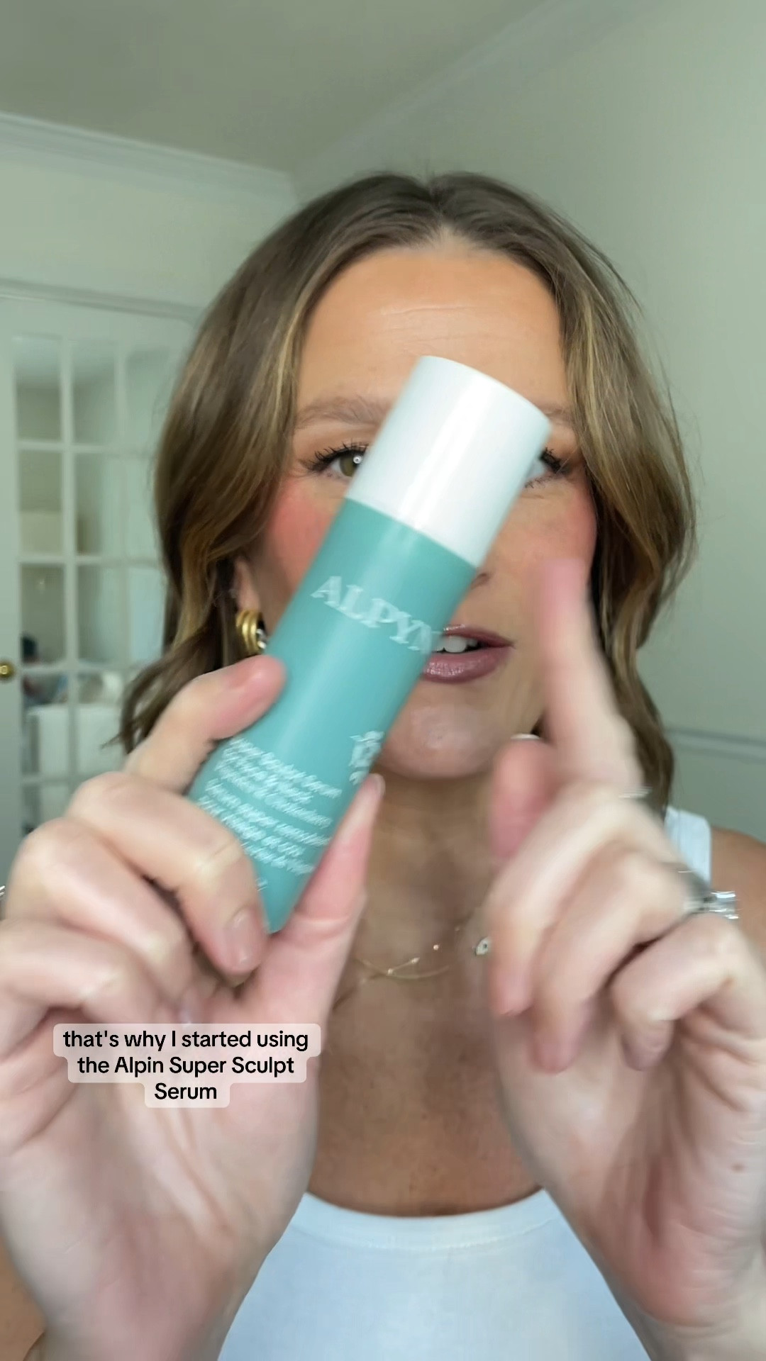 Ladies, let’s prevent tech neck! I’ve been using the Alpyn Sculpt Serum for two and a half months and am impressed with the results! My neck is definitely more defined and sculpted! Plus it looks smoother! A neck serum that actually works 🙌

#LTKBeauty #LTKOver40 #LTKFindsUnder100