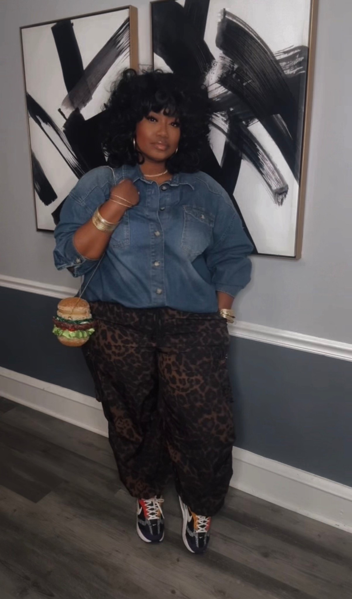 Casual outfit
Sweat pants: wearing 4x for baggy fit. 

#LTKPlusSize