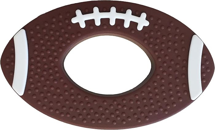 Silicone Football Teether, Food Grade Silicone, Infant and Toddler Sensory teether American Footb... | Amazon (US)