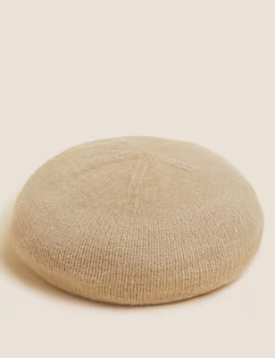 Knitted Beret Hat | M&S Collection | M&S | Marks & Spencer (UK)