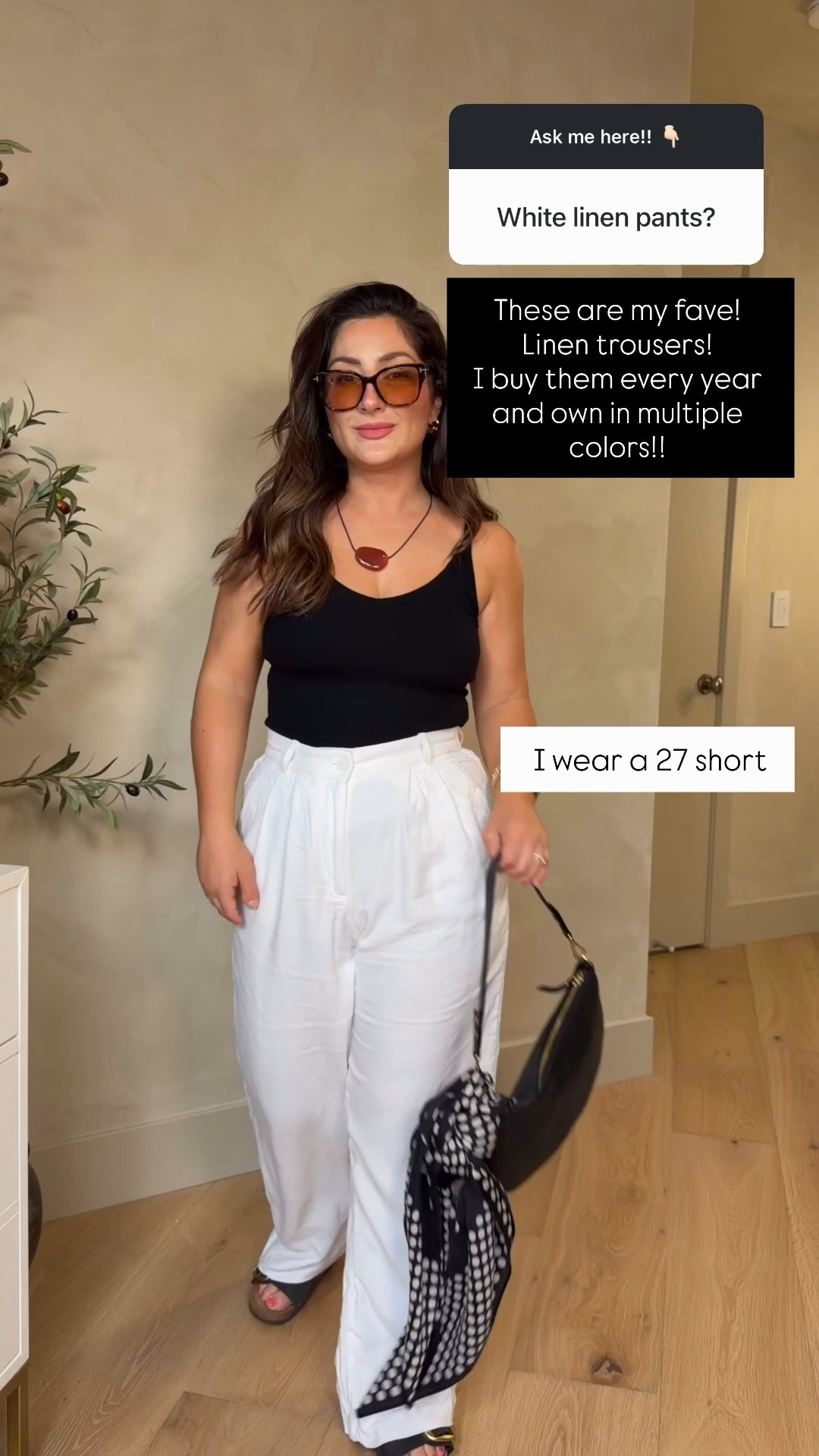 Linen trousers that aren’t see-through! Plus, petite friendly  I wear the curve love version but both are great!
Size 27 petite

#LTKPetite #LTKSeasonal #LTKmomlife