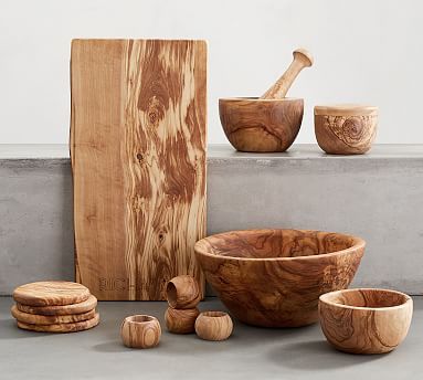 Olive Wood Bowl | Pottery Barn (US)