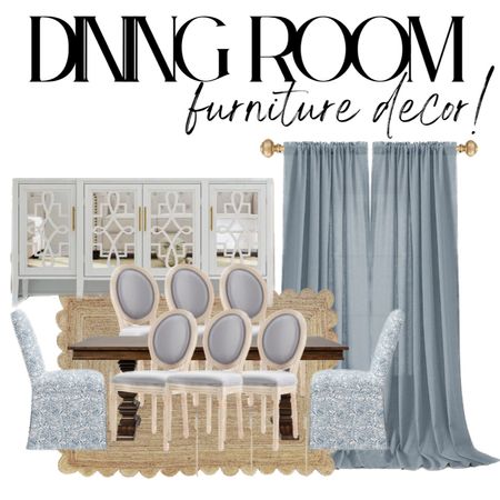 My vision board for our dining room and I can’t wait for it to come to life! Love all of the blue tones 🤩

grand millennial, home, home style, home decor, dining room, furniture, dining table, dining chairs, Ballard designs, curtains, sideboard, scalloped rug, amazon finds, amazon home decor

#LTKfamily #LTKFind #LTKhome