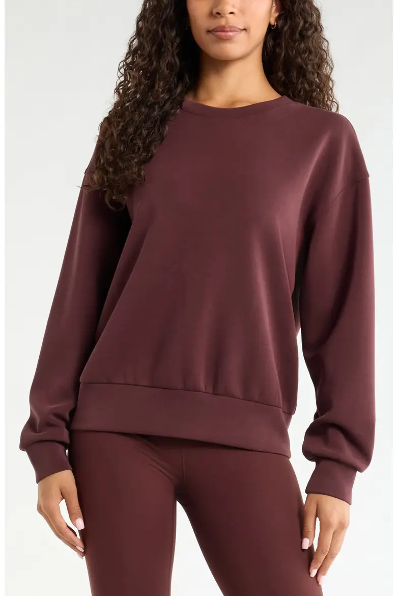 Soft Luxe Boxy Crewneck Sweatshirt (Women) | Nordstrom | Nordstrom