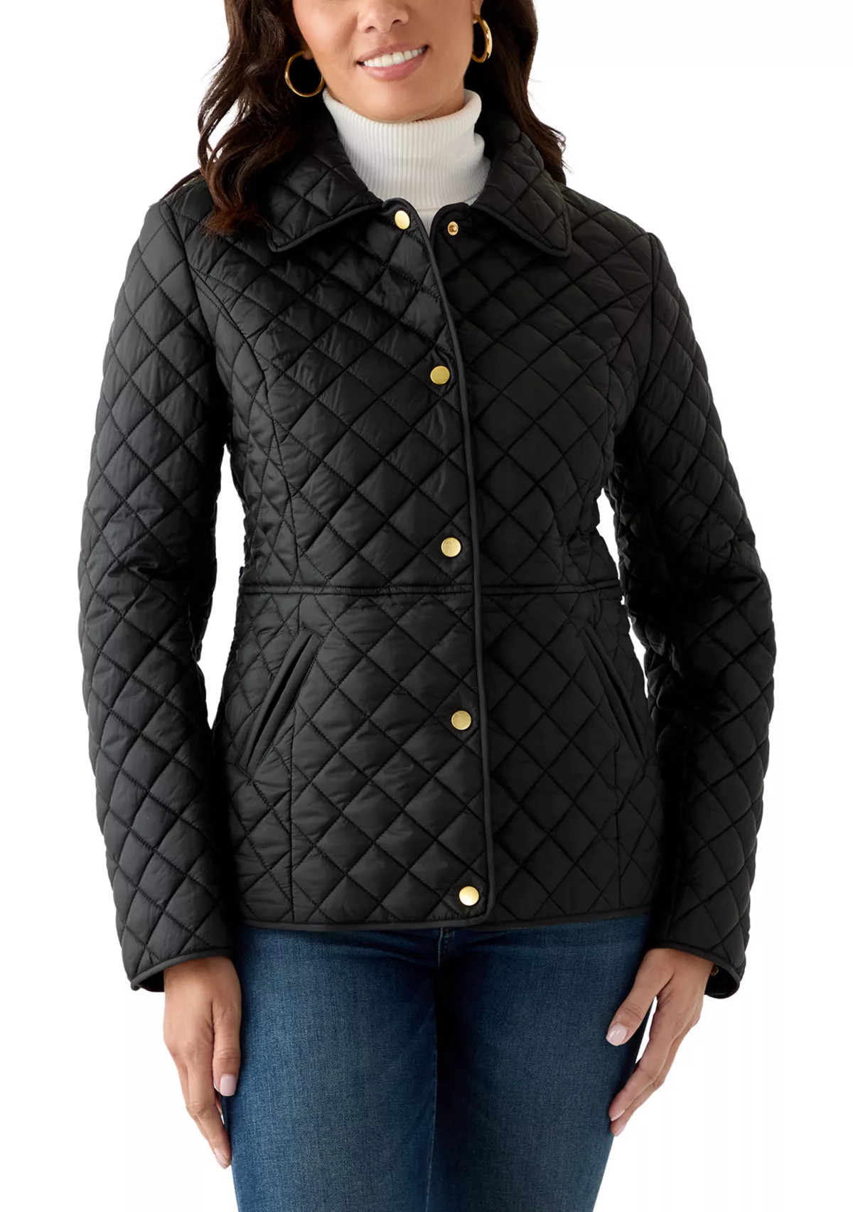 Crown & Ivy™Women's Long Sleeve Barn Jacket | Belk