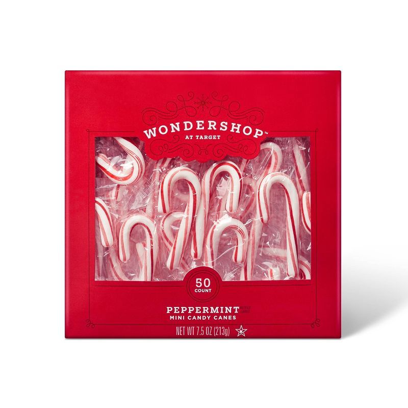 Holiday Peppermint Candy Canes - 7.5oz/50ct - Wondershop&#8482; | Target