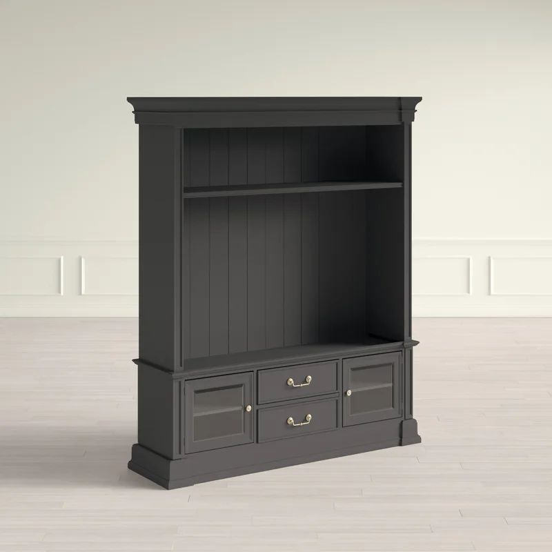 Black Clermont Entertainment Center for TVs up to 70" | Wayfair North America