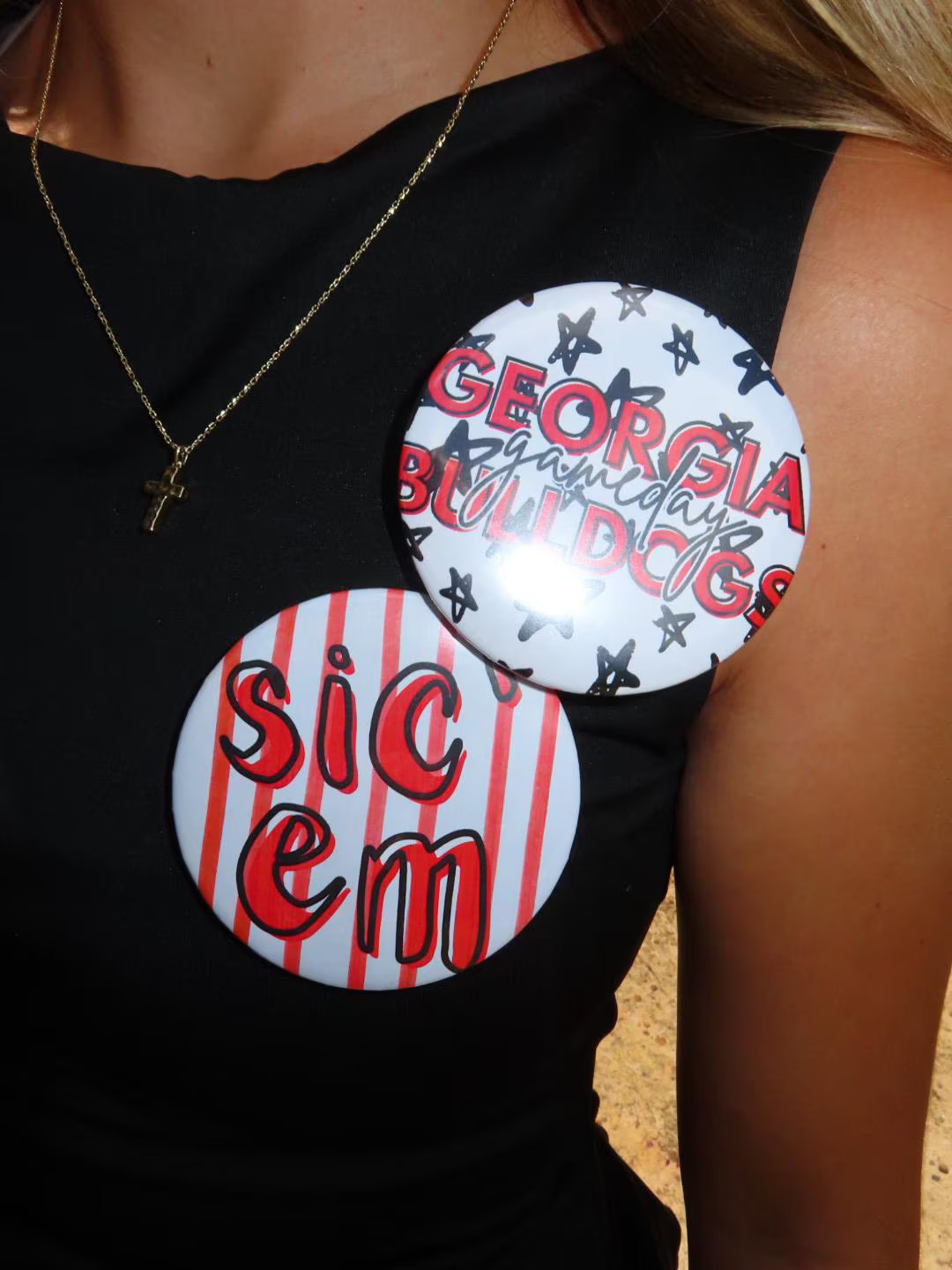 University of Georgia College Game Day Buttons | Etsy (US)