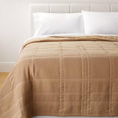 Waffle Matelasse Reversible Quilt - Threshold™ designed with Studio McGee | Target