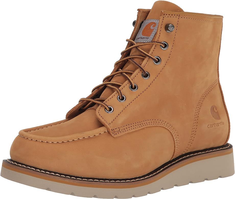 Carhartt Men's 6" Moc Wedge Soft Toe Fw6076 Ankle Boot | Amazon (US)