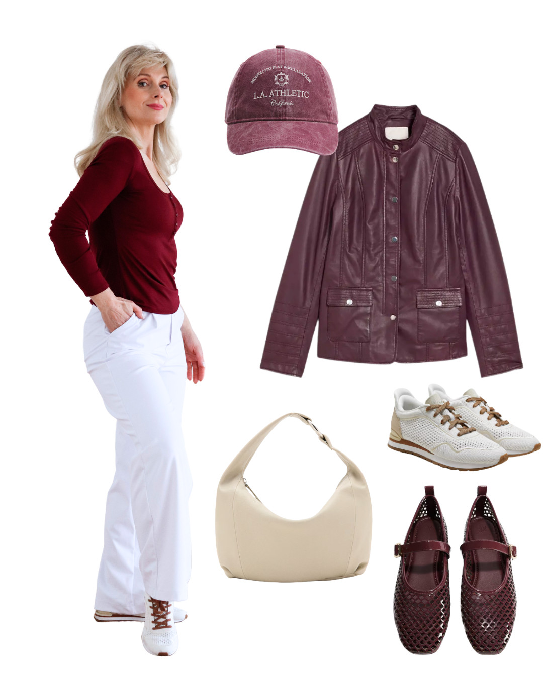 Spring Style - sportlich mit Lederjacke 

 #LTKtravel #LTKstyletip #LTKspring