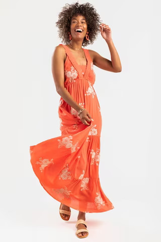 Priscilla Floral Maxi Dress | Francesca's