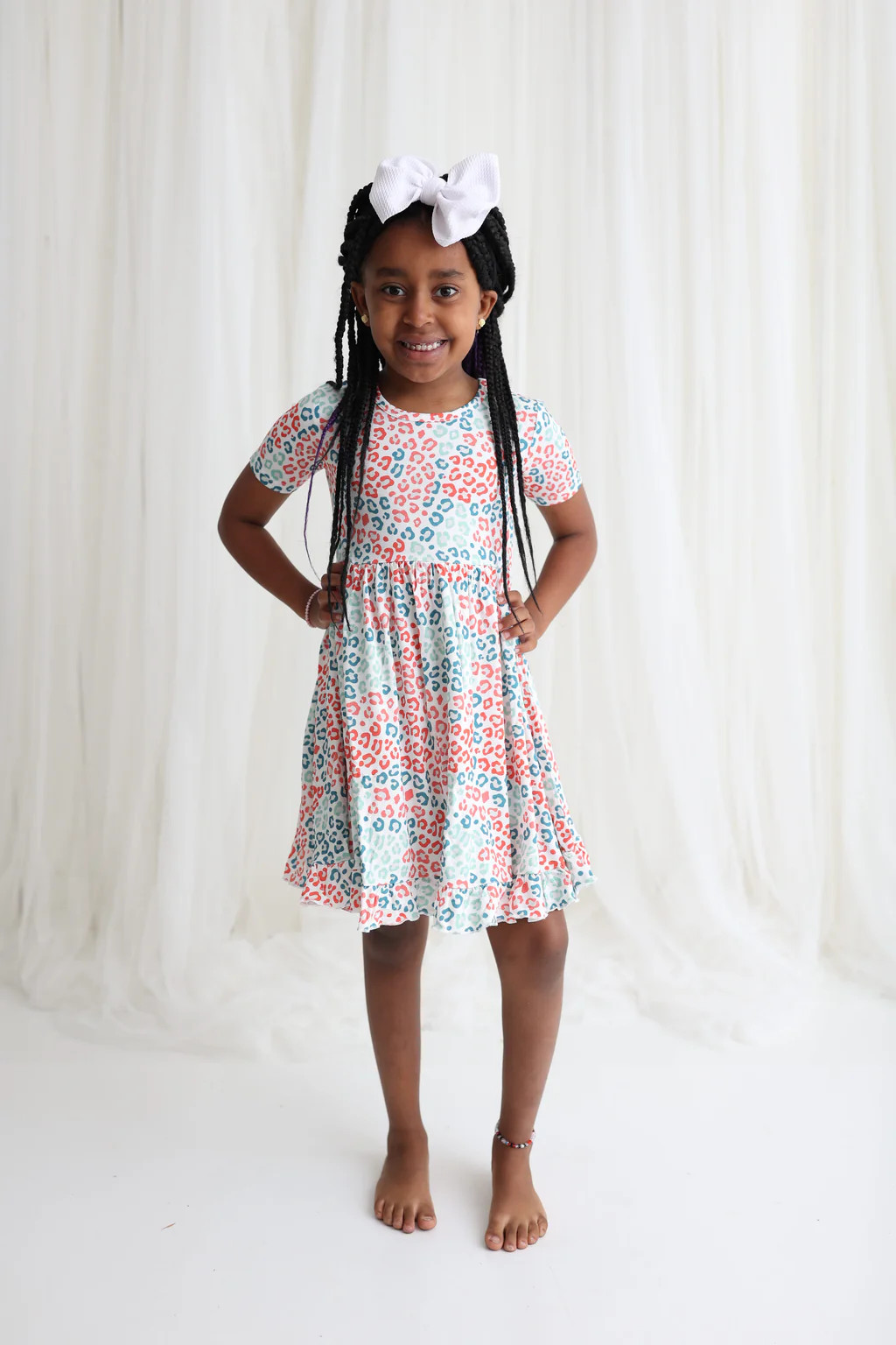 STAR SPANGLED & SASSY DREAM RUFFLE DRESS | Dream Big Little Co.
