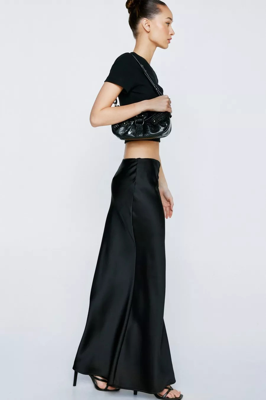 Satin Maxi Skirt | Nasty Gal (US)