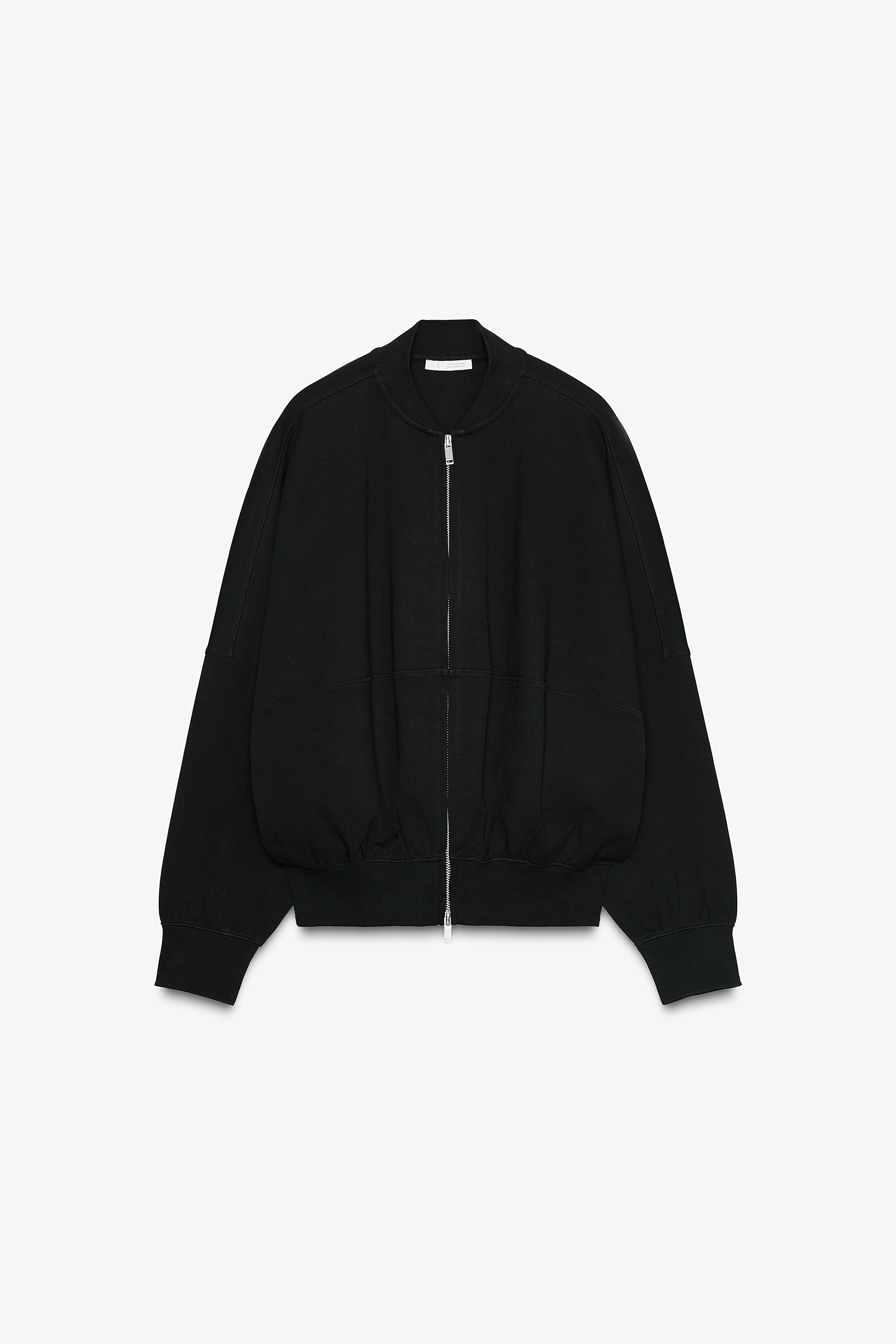 INTERLOCK BOMBER JACKET | Zara US