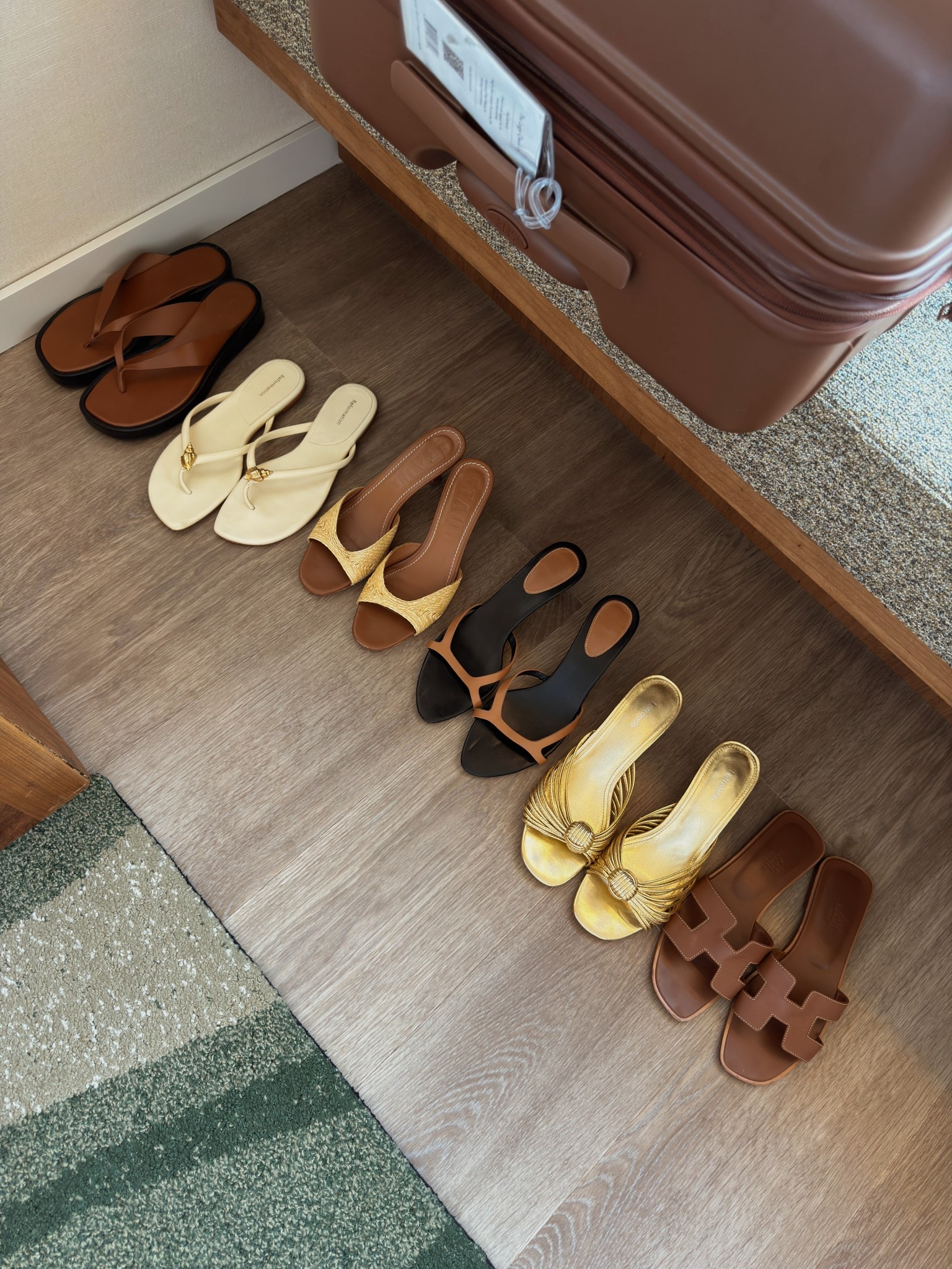 Brazil shoe line up! 

#LTKTravel #LTKFindsUnder100