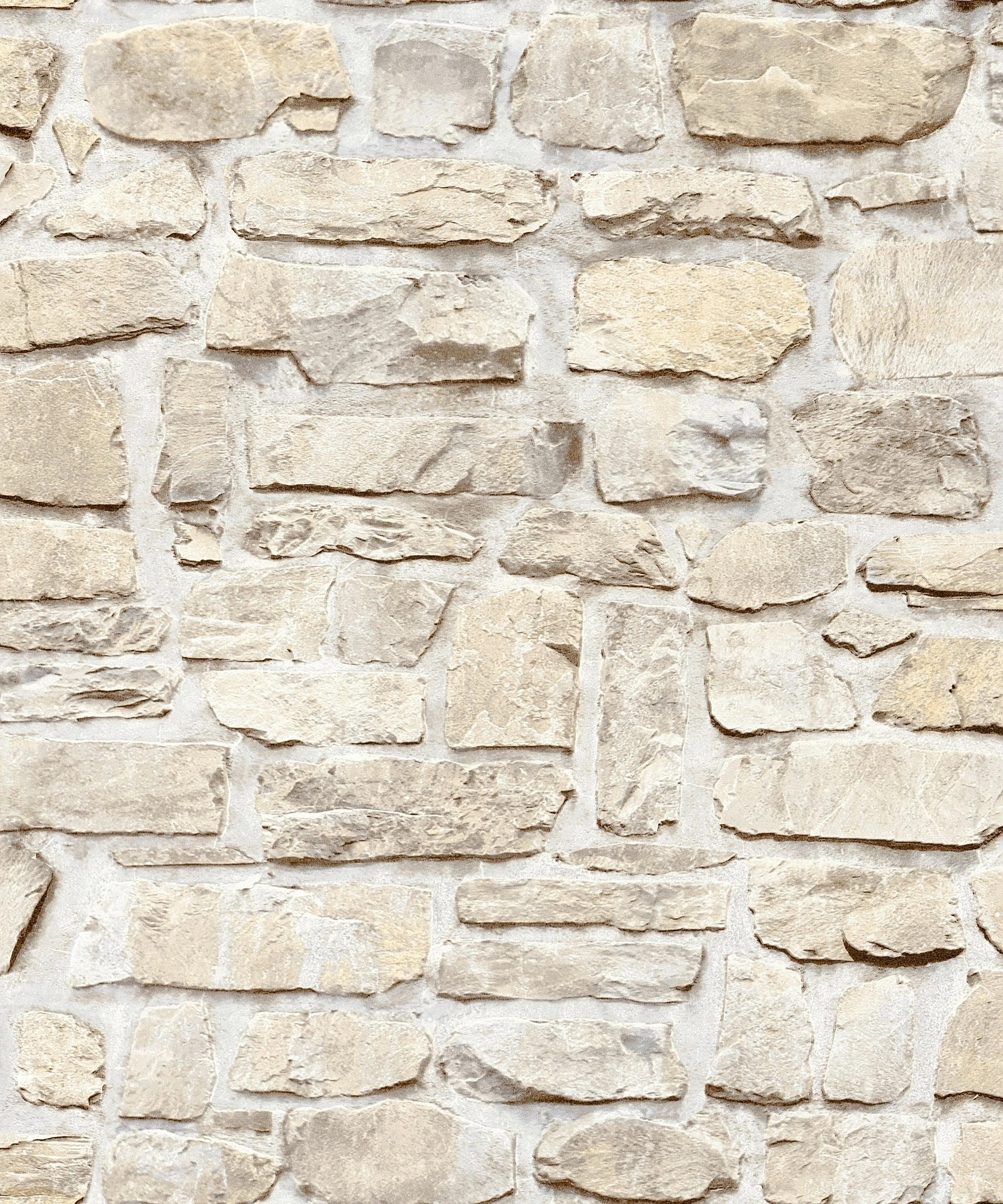Bricks and More Collection Stone Symphony Motif Wallpaper Roll | Perigold