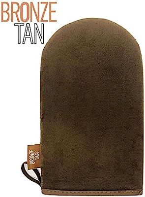 Bronze Tan Velvet Self Tanning Applicator Mitt For An Even Streak-Free Sunless Tan Protects Hands... | Amazon (US)