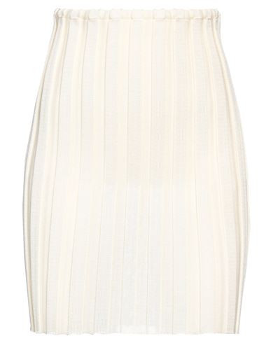 A. Roege Hove Woman Mini skirt Ivory Size M Cotton, Nylon | YOOX (US)