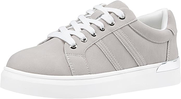 Jeossy Women's 8011 Fashion Sneakers, Lace-up Casual Sneaker, Tennis Walking Dress Shoes for Lady | Amazon (US)