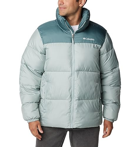 Columbia Men's Puffect II Jacket, Niagara/Metal, XX-Large | Amazon (US)