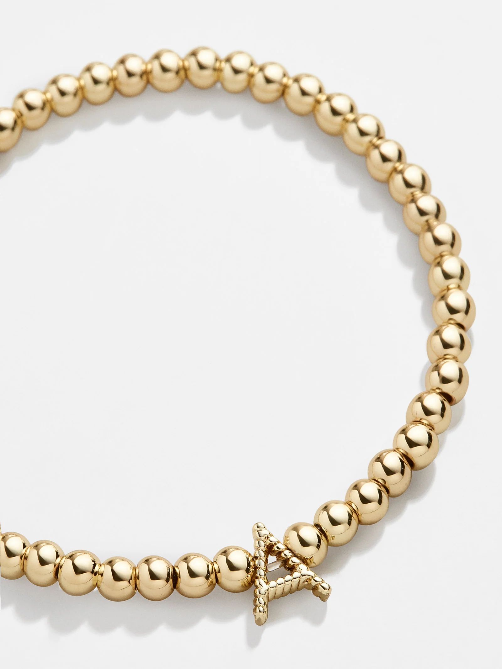 Initial Pisa Bracelet: Gold Twist | BaubleBar (US)