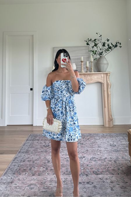 Abercrombie Sale - Mini Floral Dress with Removable bubble sleeves! 

- 20%-off ALL DRESSES + 15%-off almost everything else
- Use stackable code: DRESSFEST for an additional 15% off 

Size: XS regular for reference 

#LTKWedding #LTKStyleTip #LTKSaleAlert