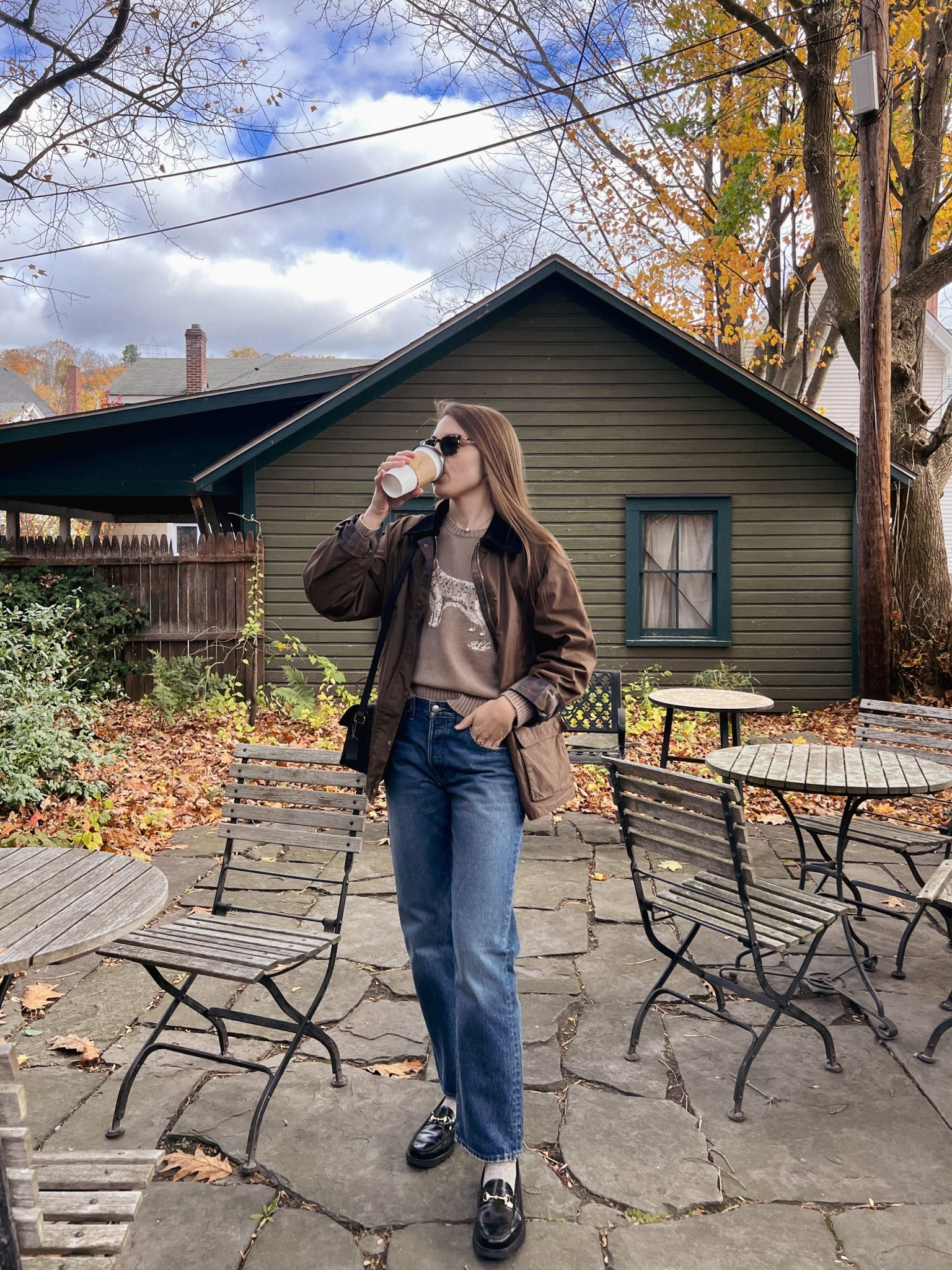 Lauren Ralph Lauren, dog sweater, straight jeans, loafers, fall outfit, fall fashion, gh bass, madewellMadewell

#LTKStyleTip #LTKFindsUnder100 #LTKShoeCrush