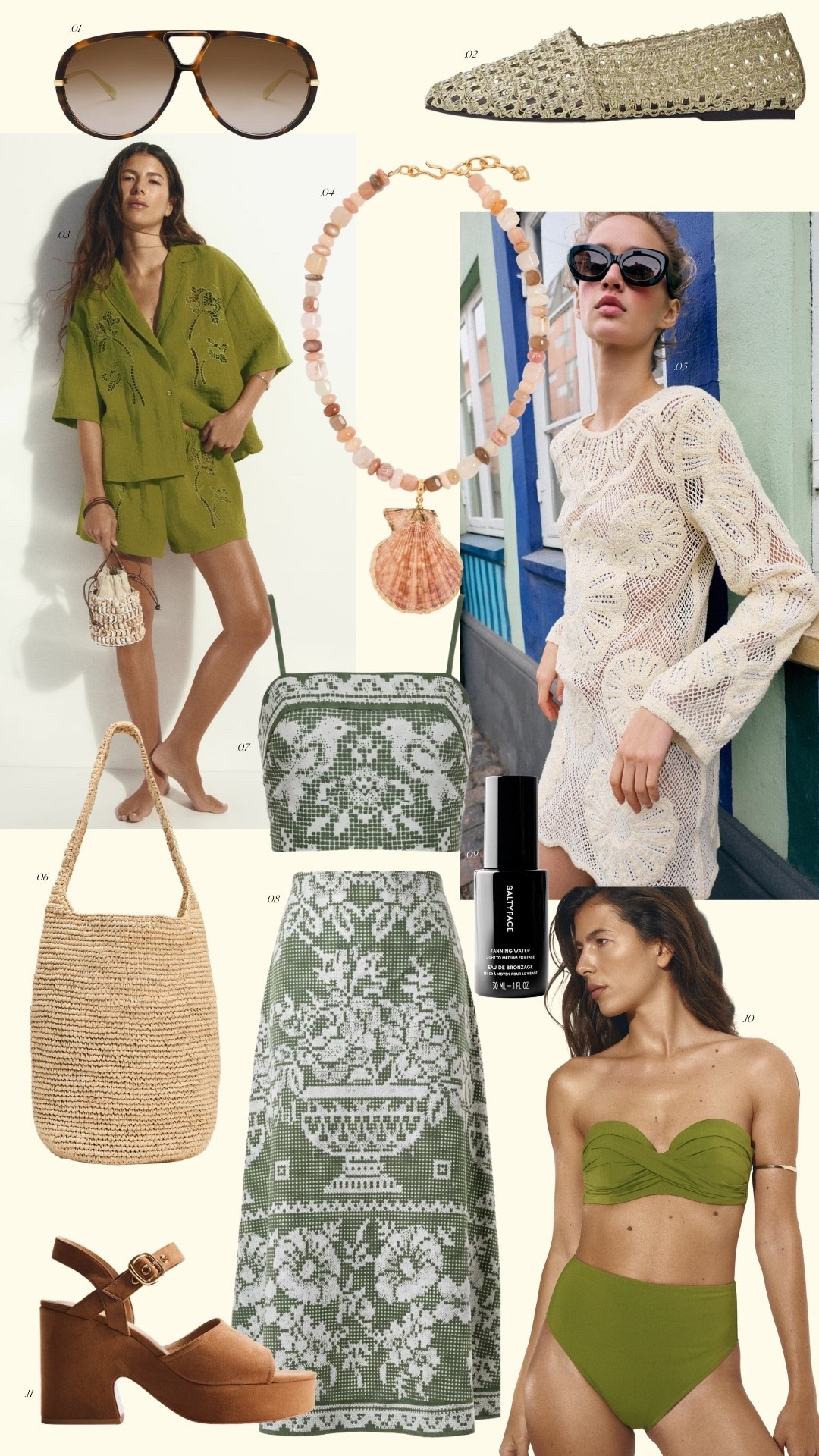 Spring Outfits // H&M Fashion // Spring Style // Woven Bags // Chunky Necklaces // Matching Sets 

#LTKootd #LTKSeasonal