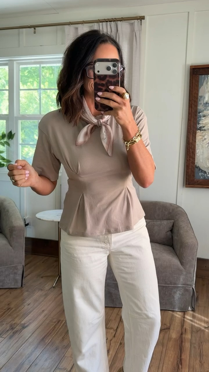 Amazon top 🤍 wearing size small. This one looks so classy on and I love the fit with white denim.

neutral outfit, amazon fashion, classy outfit, white jeans outfit, casual chic, minimal style, everyday outfit, affordable fashion, simple outfit inspo, summer style

#amazonfinds #amazonfashion #neutralstyle #whitejeans #casualchic #summeroutfit #womensfashion #ltkstyle #outfitinspo