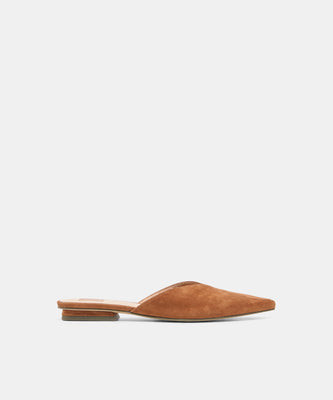 Elm Flats in Brown Suede Size 12 By Dolce Vita | DolceVita.com
