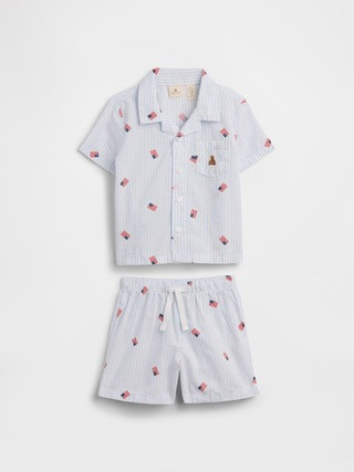 Baby Brannan Bear Two-Piece Outfit Set | Gap Factory
