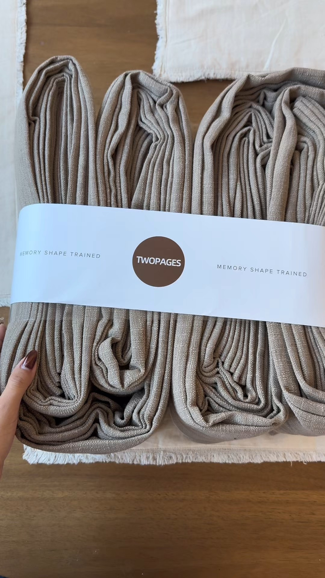Nohing makes a room feel cozier and elevated than the perfect curtains ✨ Grab yours using my discount code: "VANESSASAUCEDO" for $$$ OFF 🤎 Details:
Color: Oak Dim Gray
Style: SinglePinch Pleat 
Size: 134in long
Unlined and memory shaped	#TWOPAGESCurtains#HomeGlowUp#TWOPAGEShome#InteriorInspo#PinchPleatCurtains

#LTKCyberWeek #LTKHome #LTKHoliday