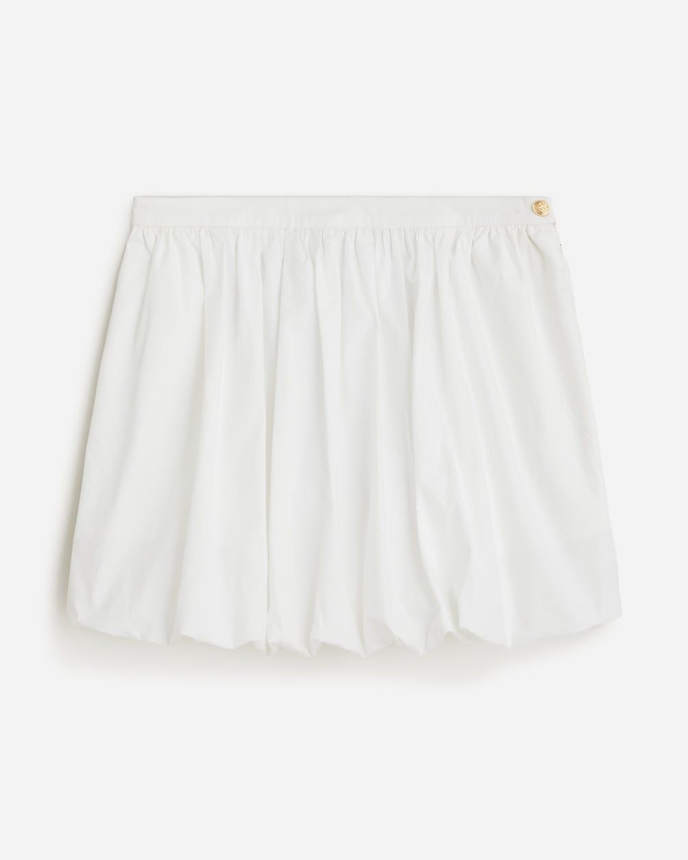 Pre-order Mini bubble-hem skirt in cotton poplin | J.Crew US
