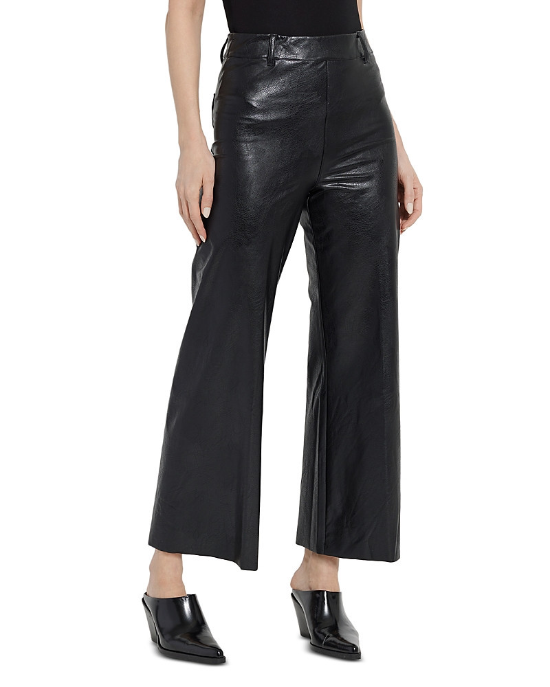 Lysse High Rise Faux Leather Cropped Pants | Bloomingdale's (US)